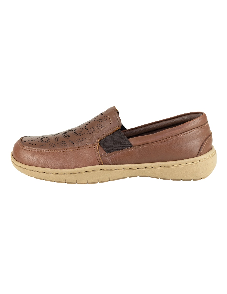 Mocasín de piel para mujer Mocasín de piel para mujer