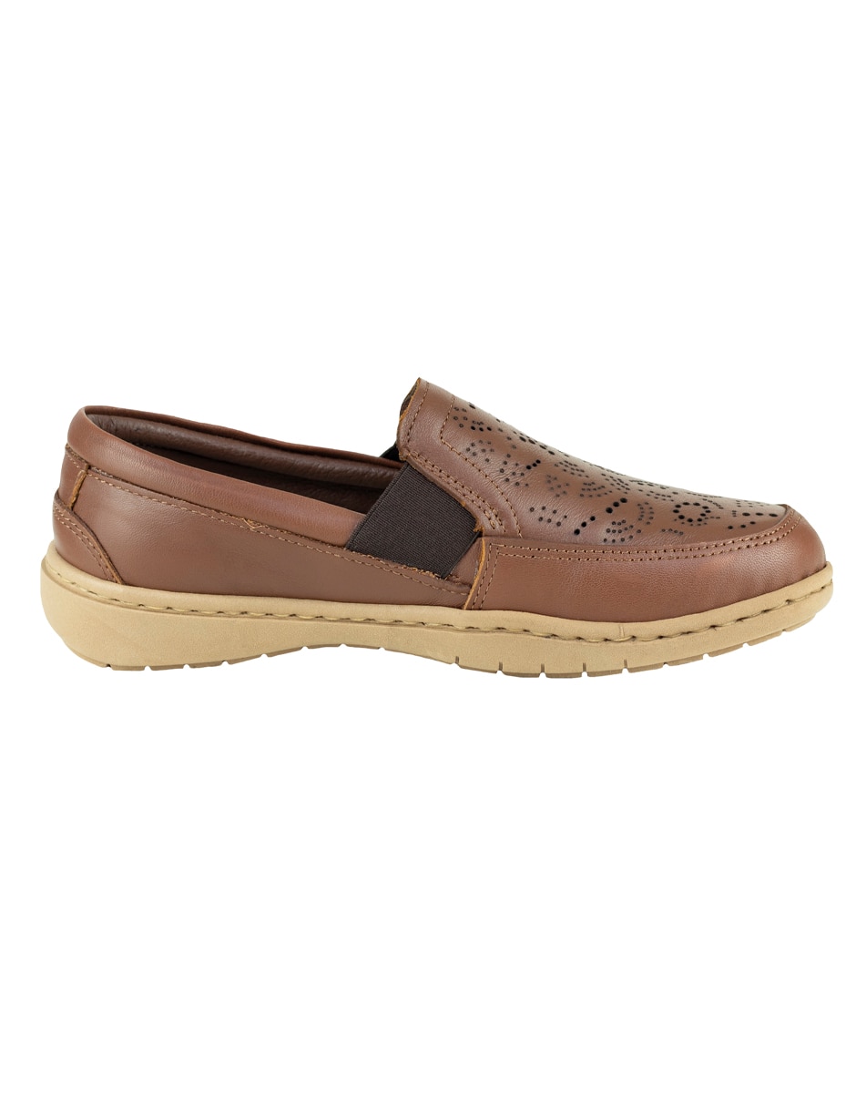 Mocasín de piel para mujer 4