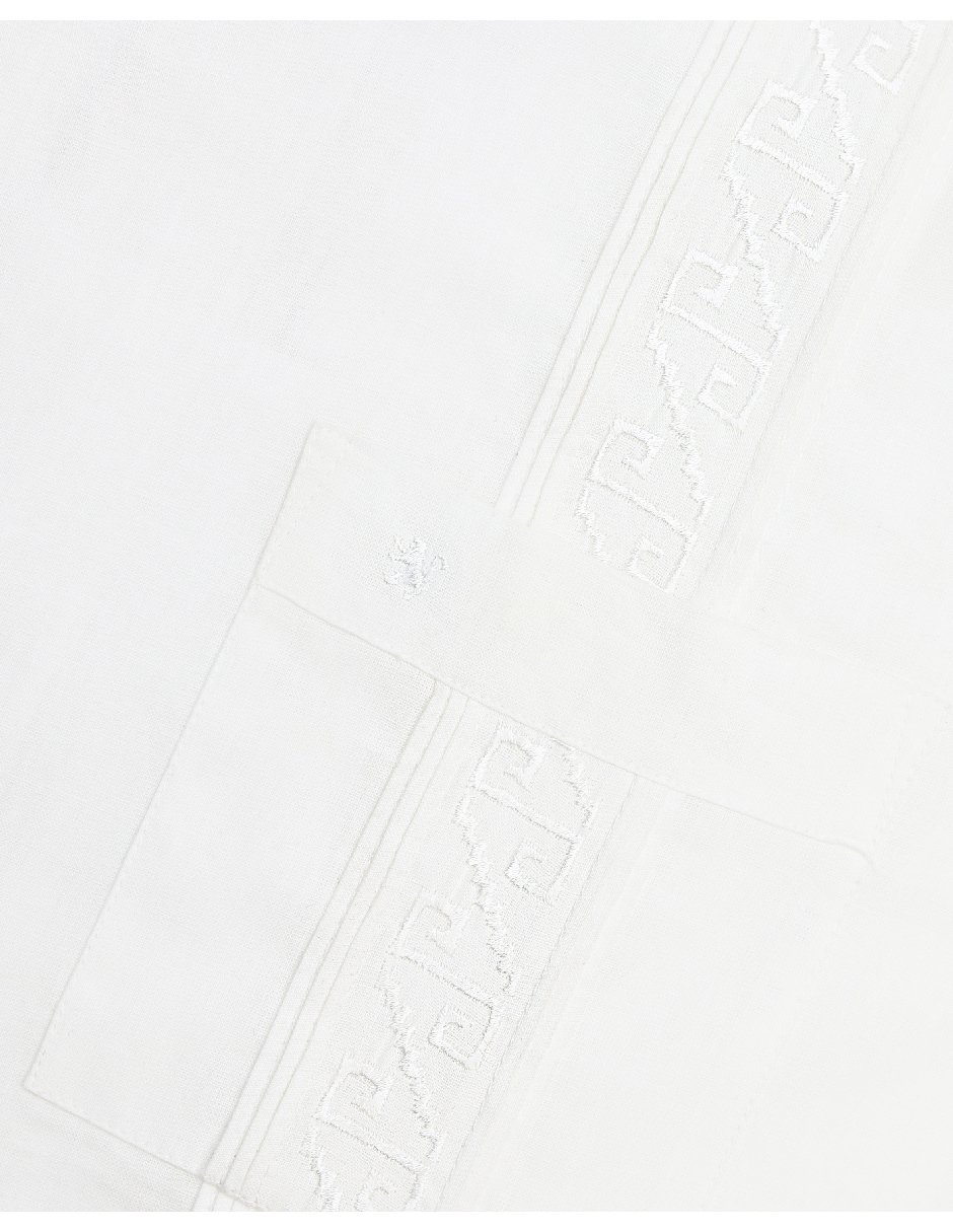 Guayabera manga larga para hombre 3
