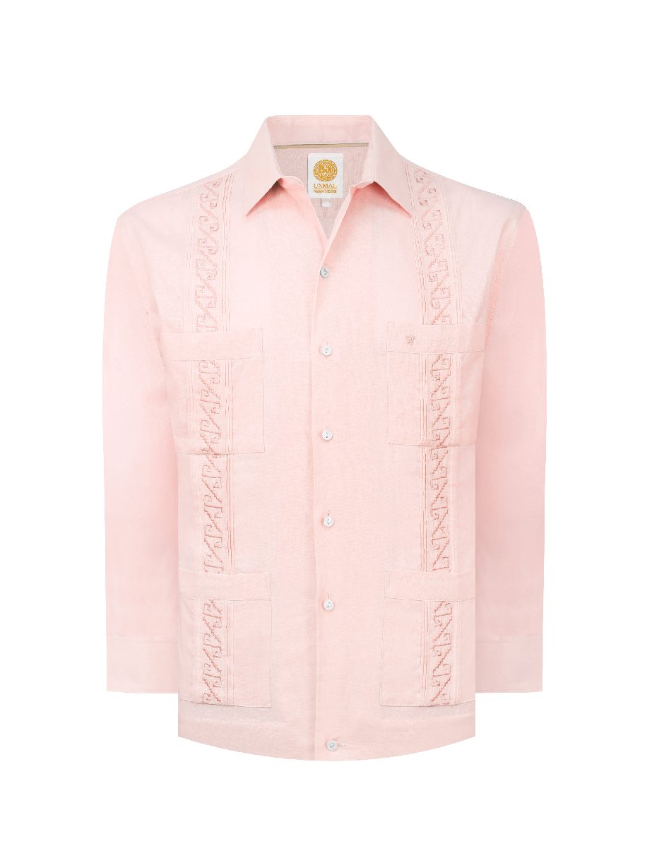 Guayabera manga Larga para 4