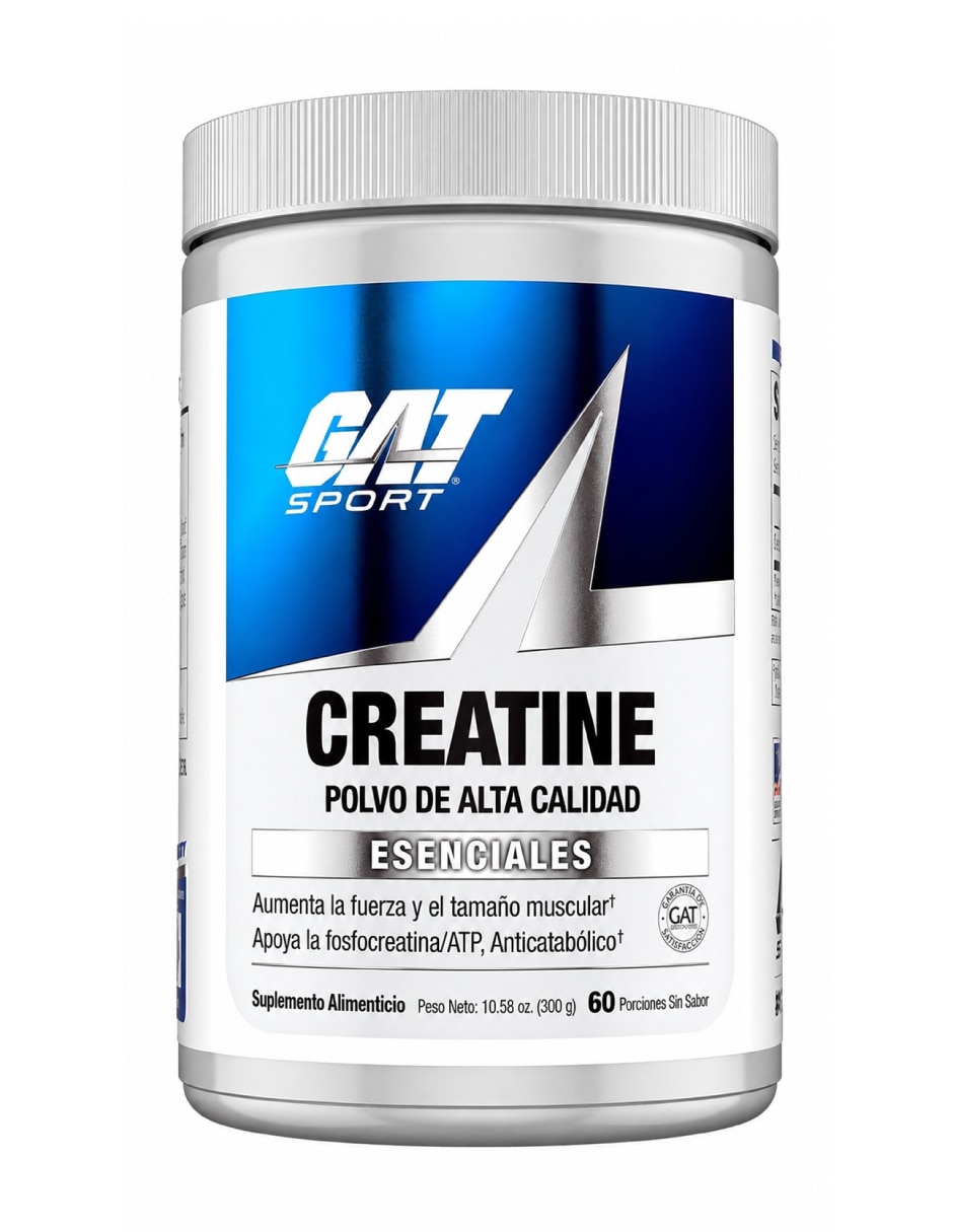 Creatina monohidratada 300g 60 servicios con creatina monohidratada