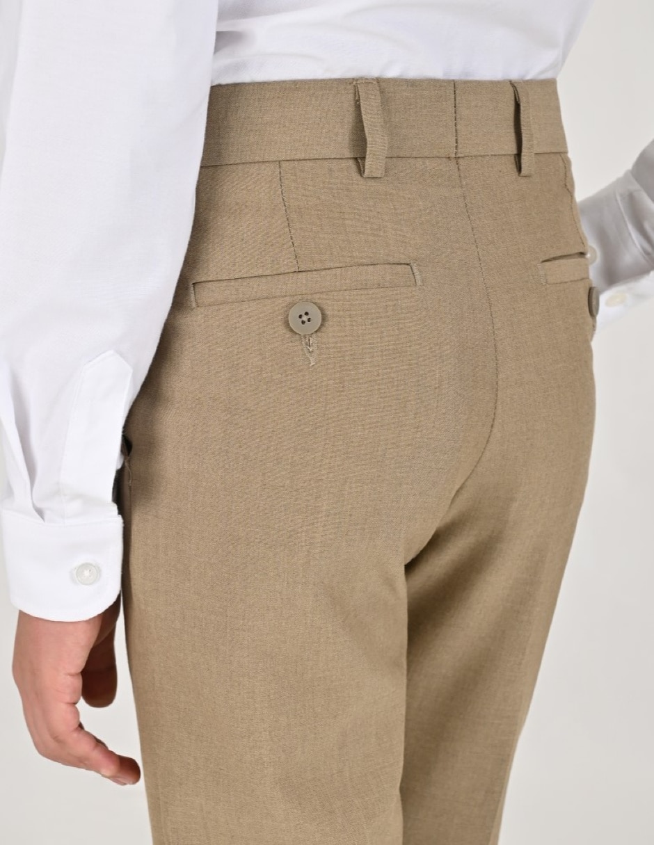 Pantalón de vestir básico para niño