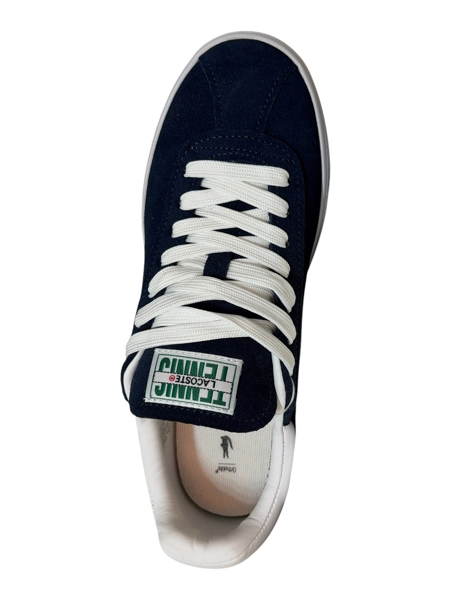 Tenis lacoste baseshot para mujer