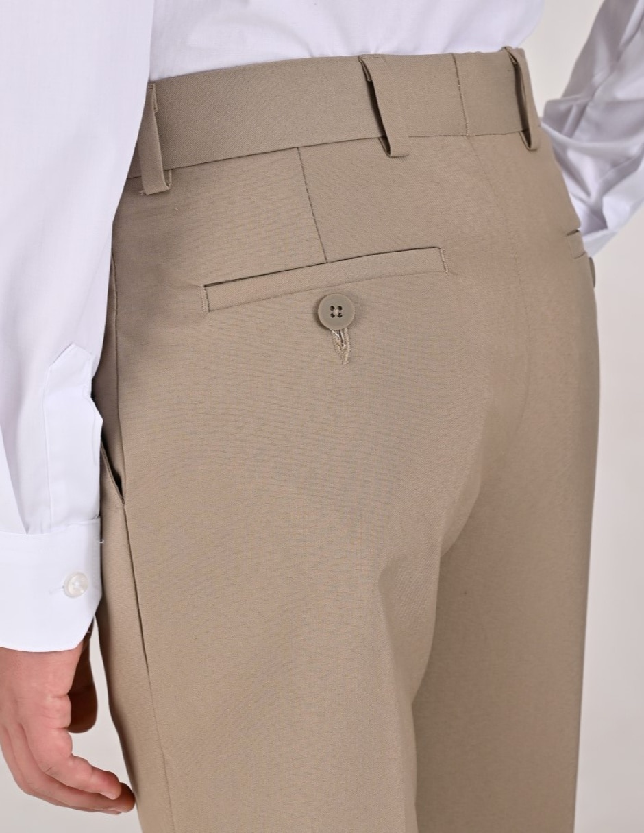 Pantalón de vestir yale básico para niño