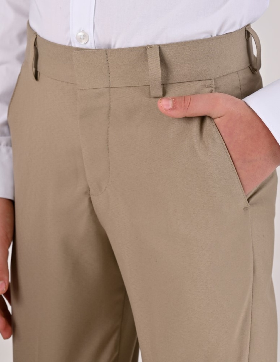 Pantalón de vestir yale básico para niño