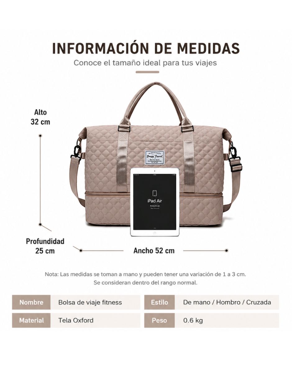 De viaje para Multidisciplina de 50% algodón y 50% poliéster 4