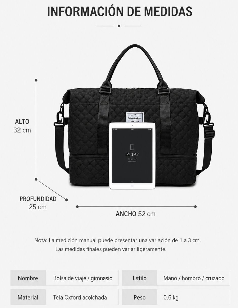 De viaje para Multidisciplina de 50% algodón y 50% poliéster 6