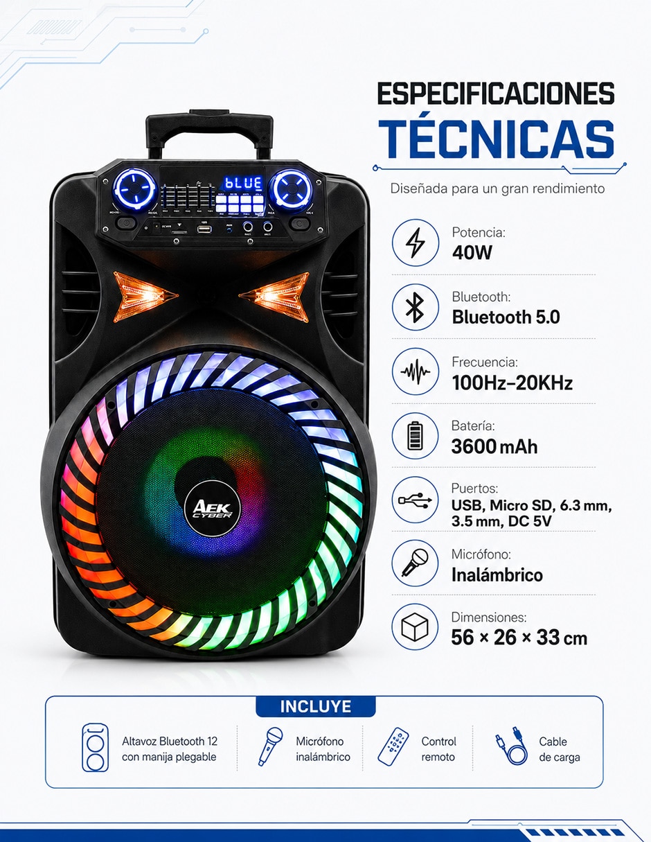 Bocina bluetooth 4