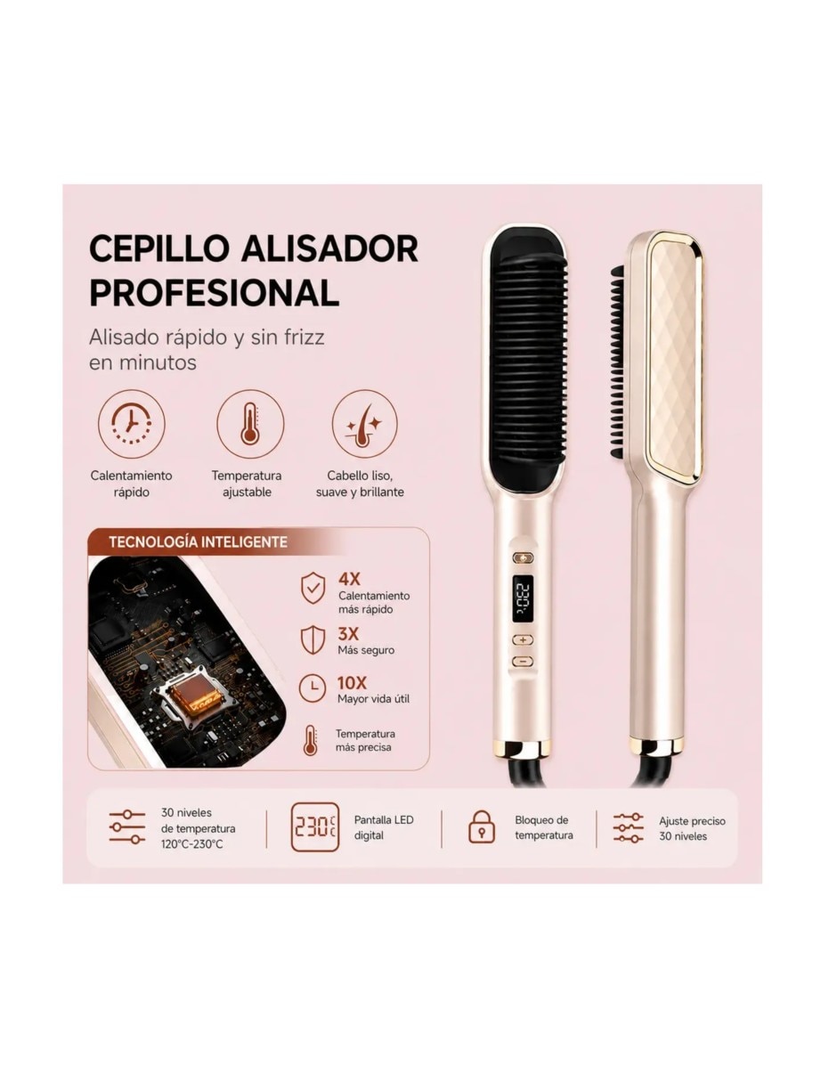 Cepillo alaciador 3