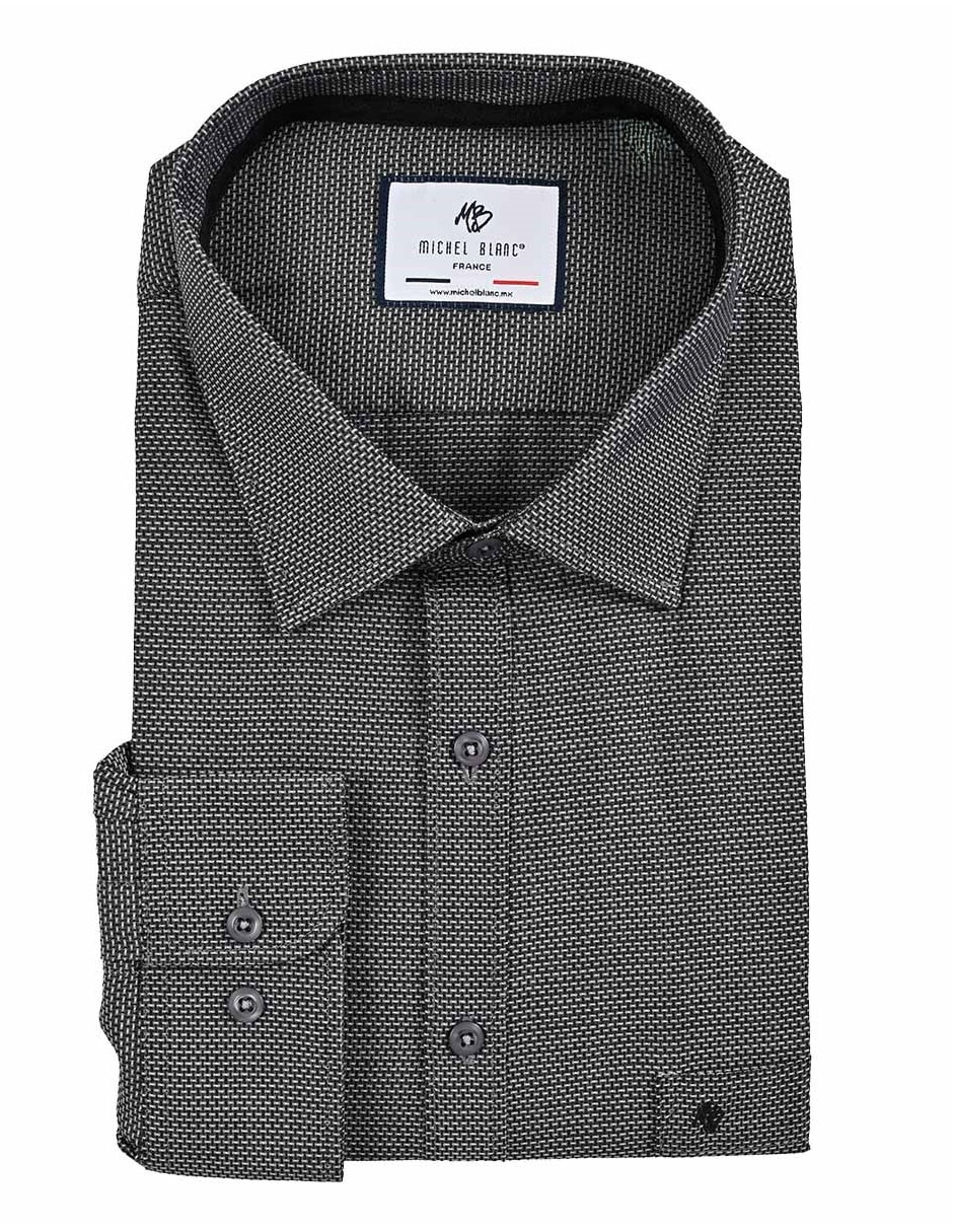 Camisa casual de algodón manga larga para hombre 3