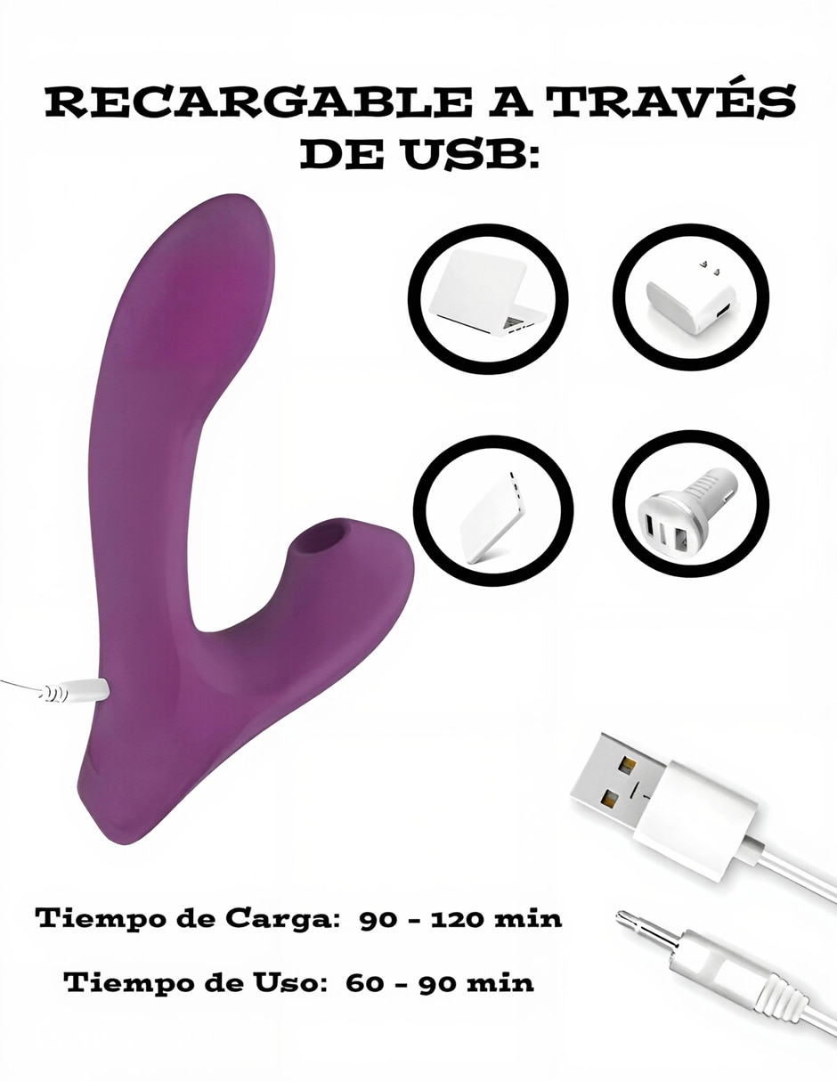 Succionador para Clítoris y punto G 6