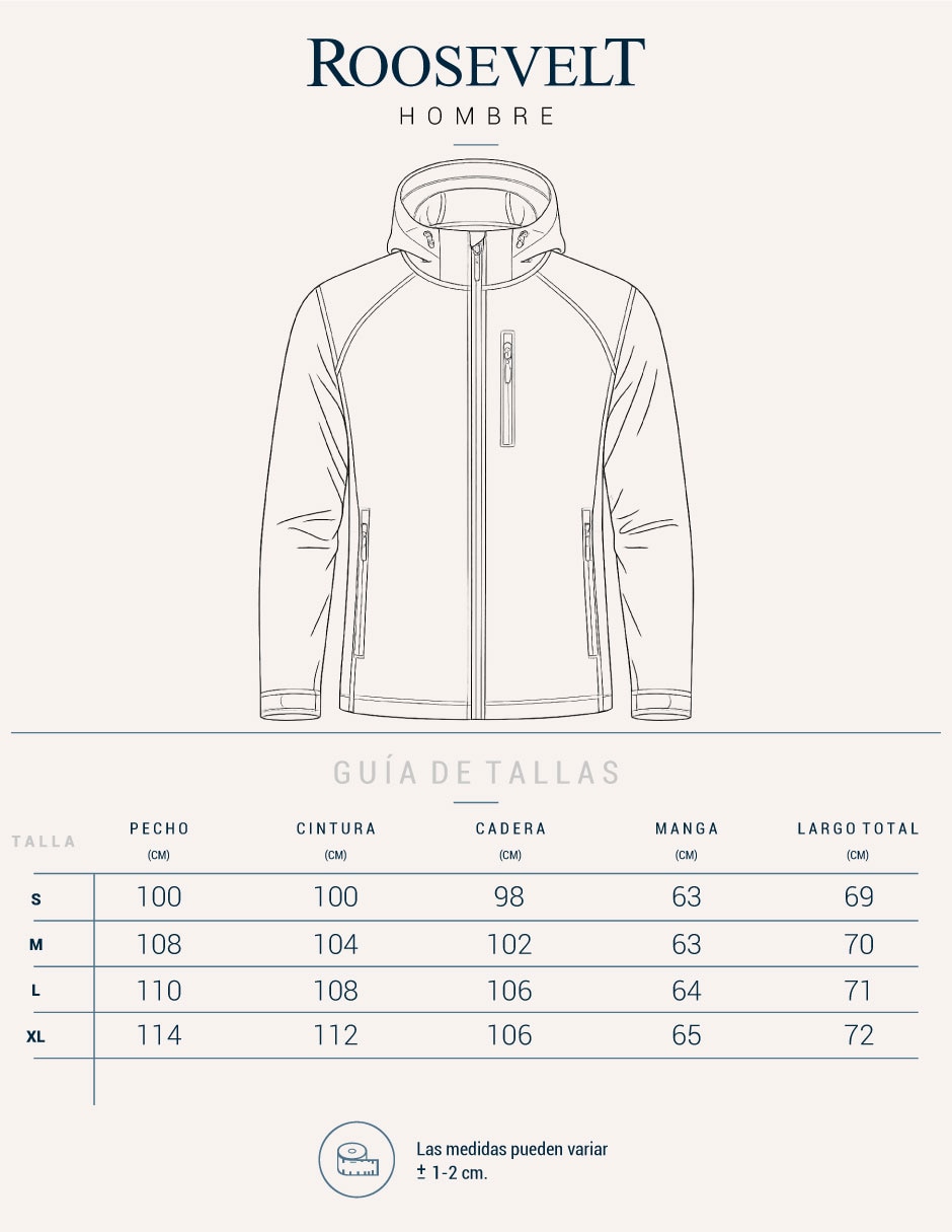 Chamarra casual para hombre