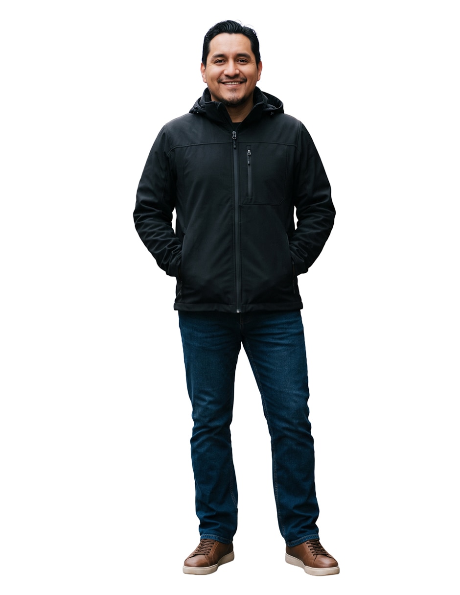Chamarra casual para hombre