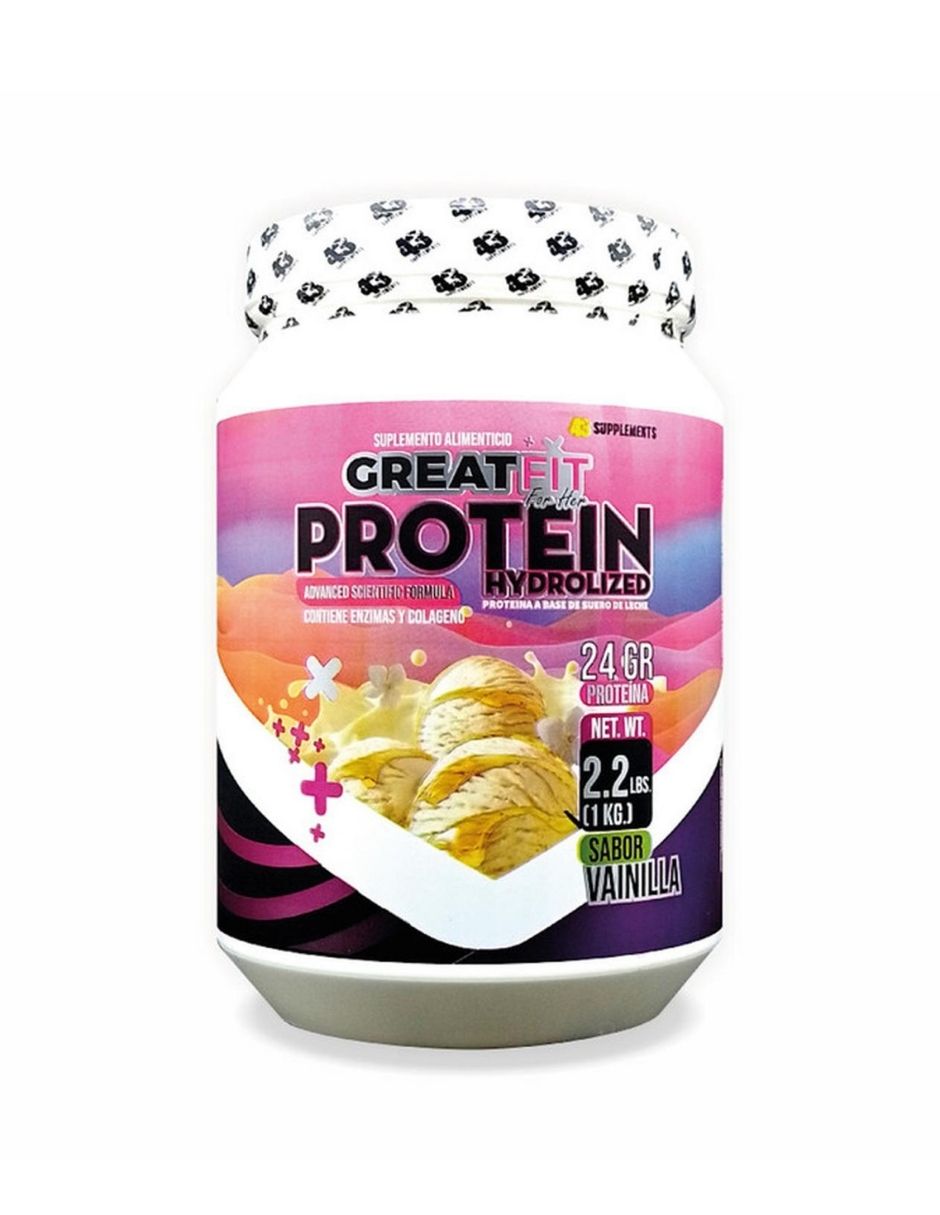 Proteína hidrolizada great fit supplements chocolate
