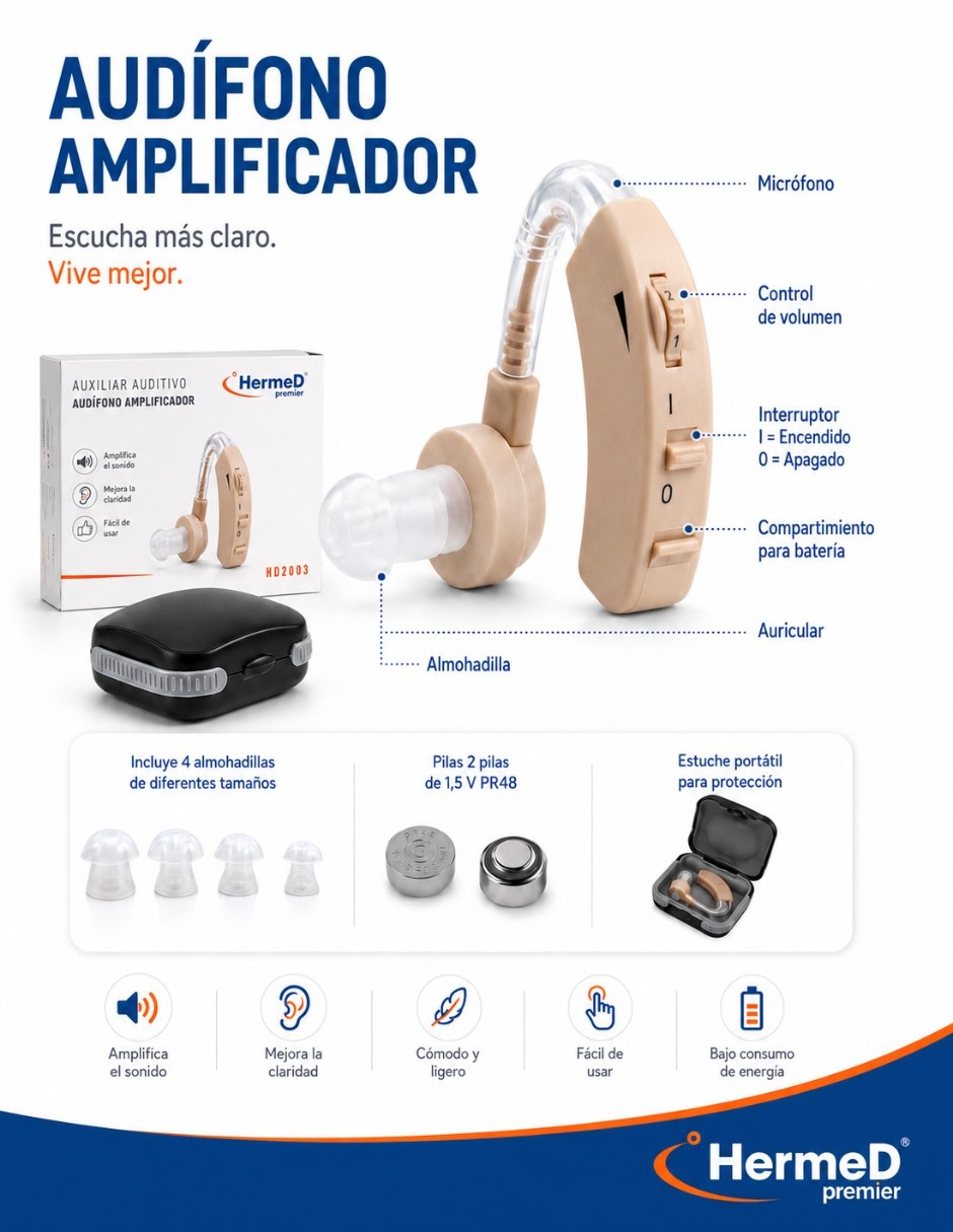 Aparato auditivo BTE 4
