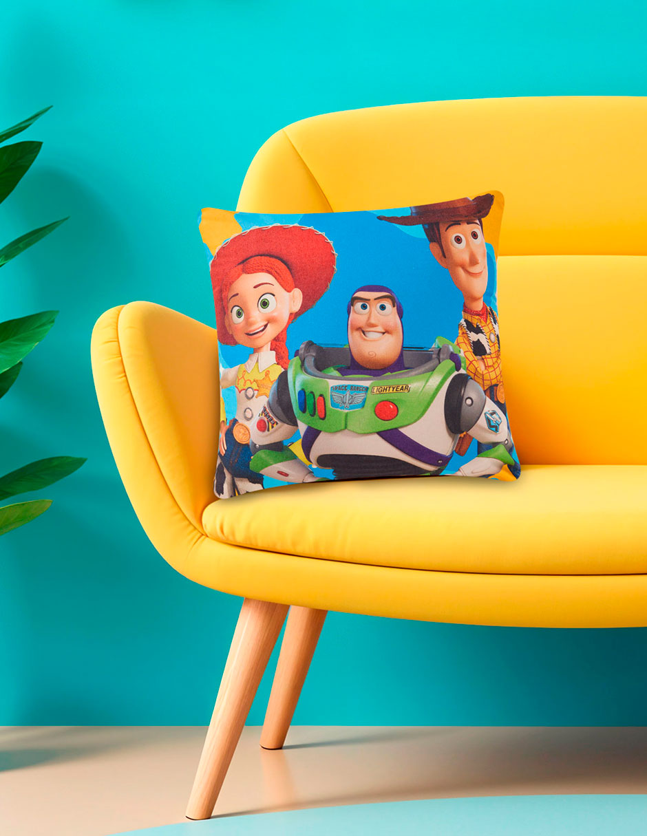 Cojín decorativo reversible pad toy story 5 4