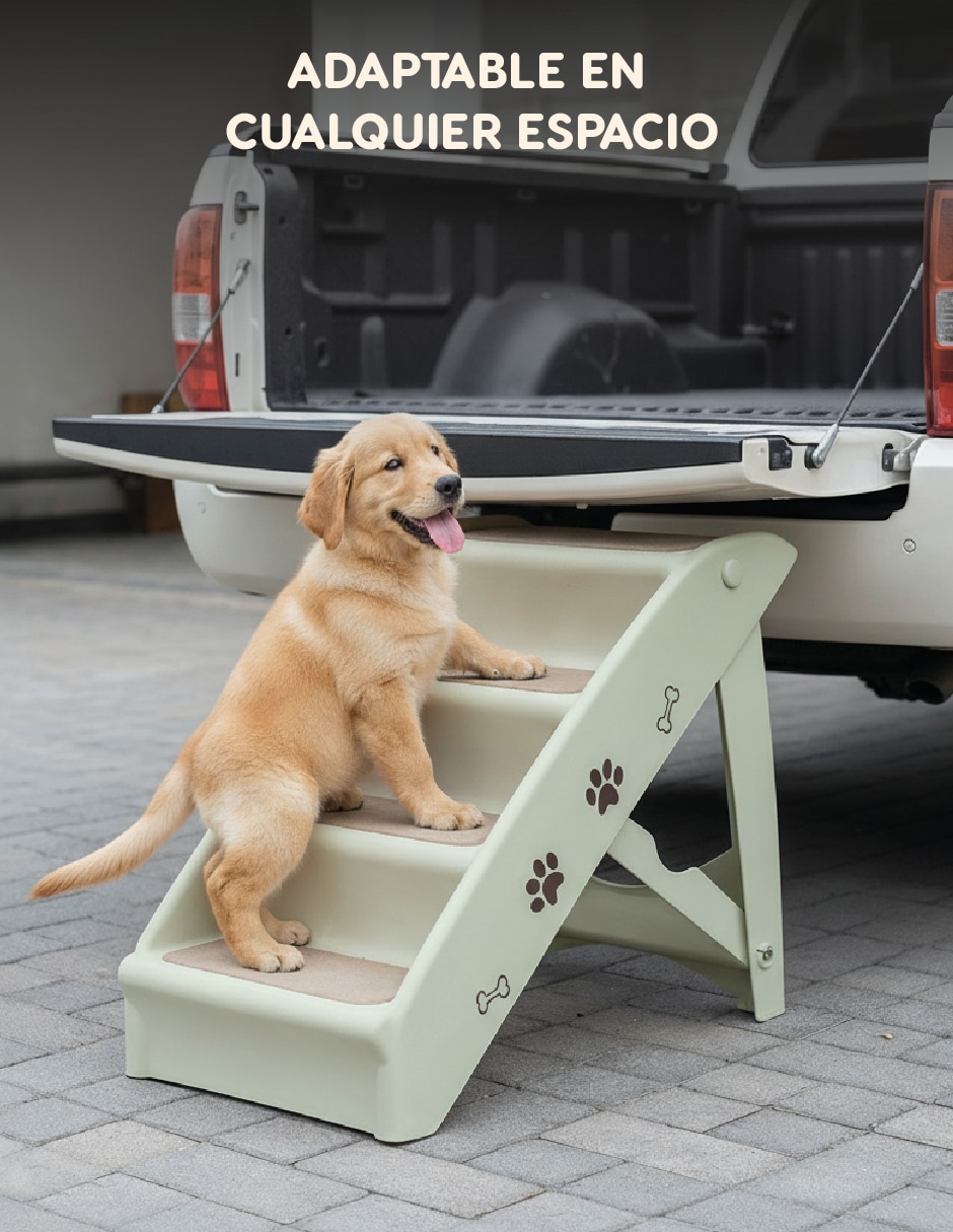Escalera para mascota con 4 5