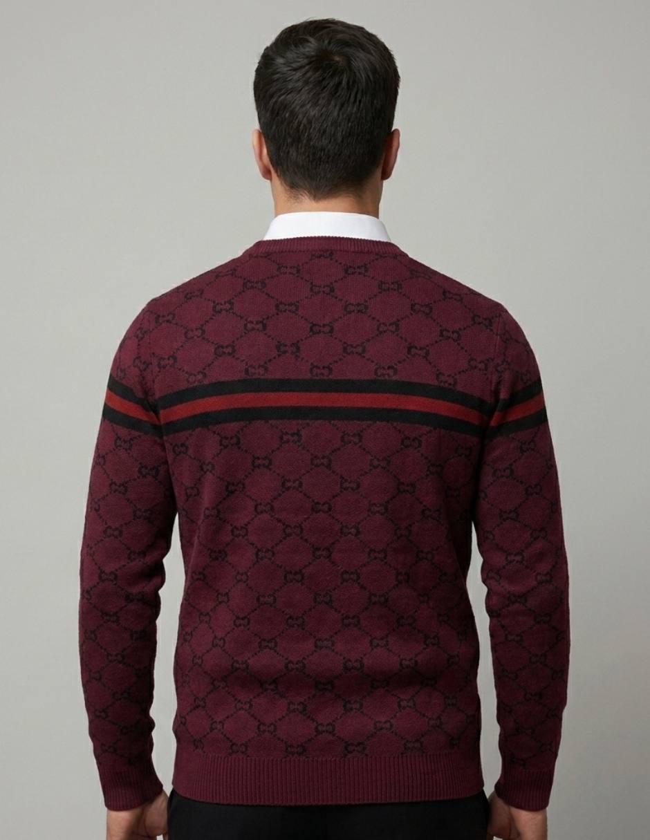 Suéter cuello redondo para hombre 3