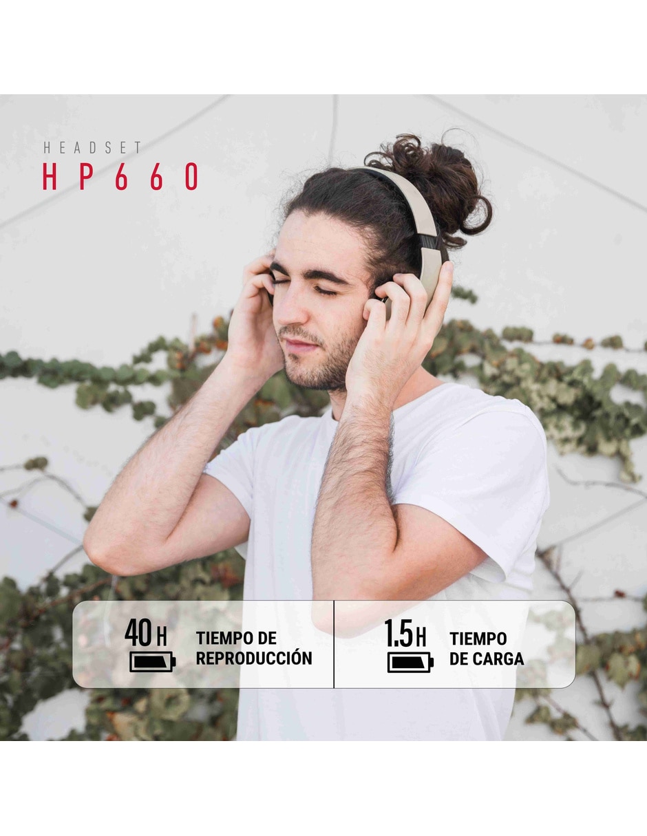 Audífonos over-ear inalámbrica 6
