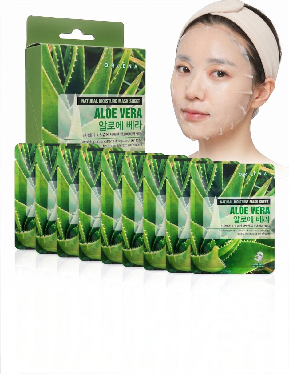 Mascarilla facial Moisture Aloe Vera Mask Sheet para calmar la piel