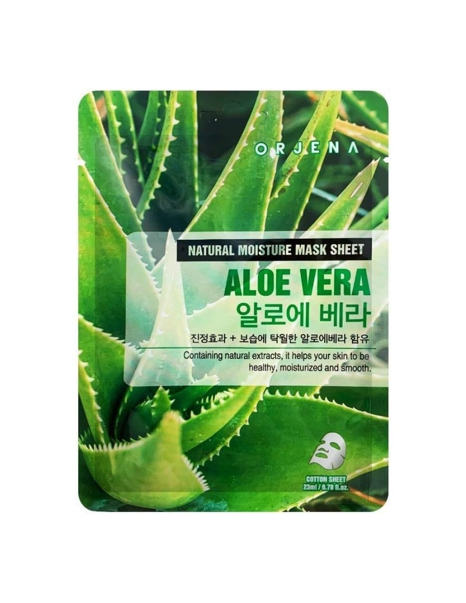 Mascarilla facial Moisture Aloe Vera Mask Sheet para calmar la piel 5