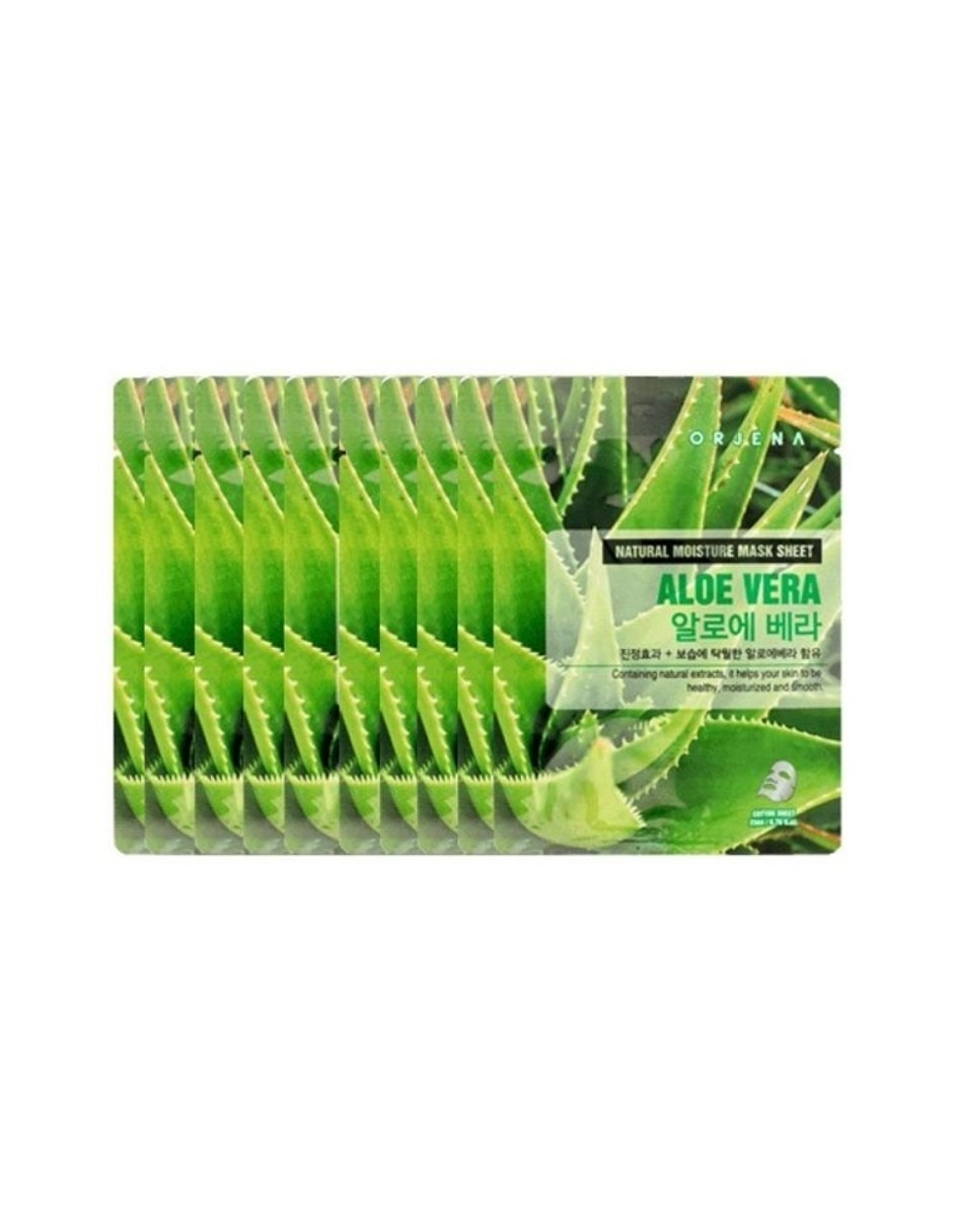 Mascarilla facial Moisture Aloe Vera Mask Sheet para calmar la piel 4
