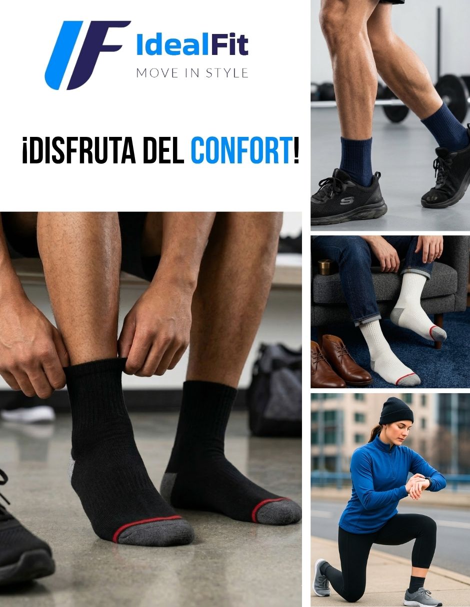 Calceta para para hombre 6 pares 2