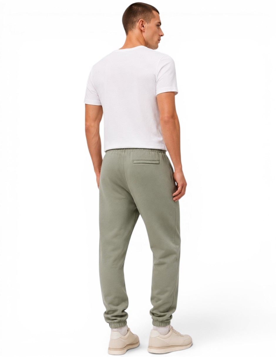 Pants monologo fleece con agujeta para hombre 2