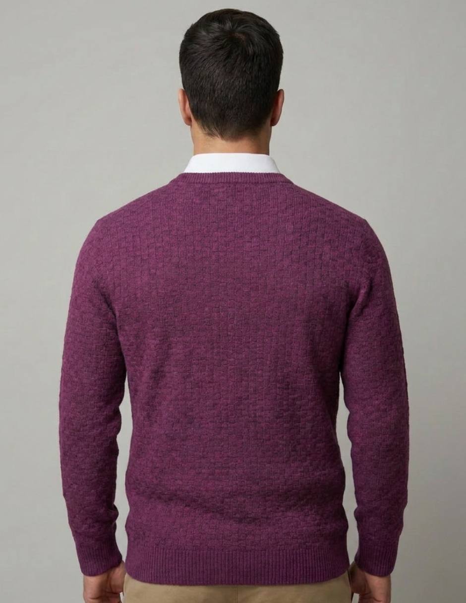 Suéter cuello redondo para hombre 3