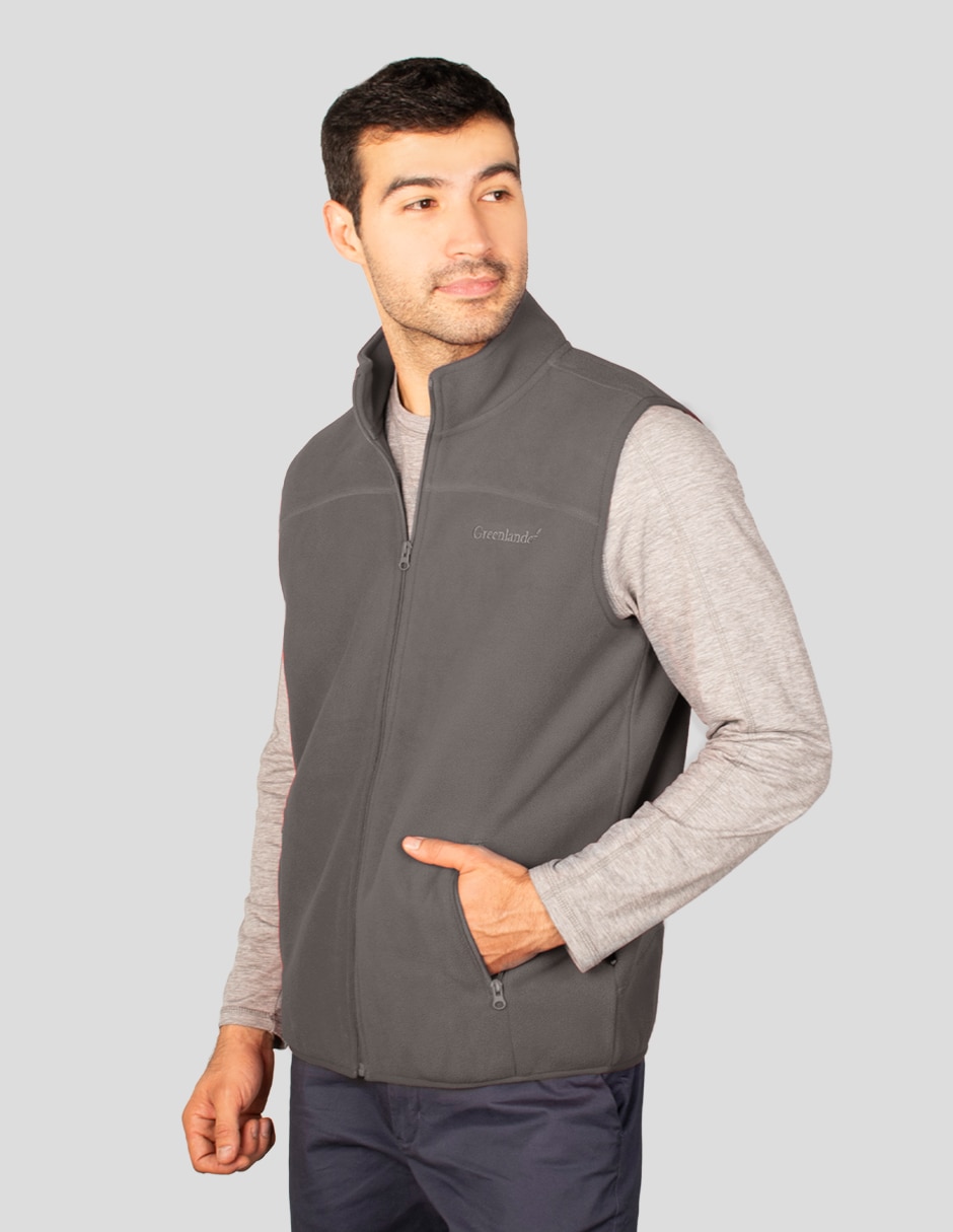 Chaleco polar fleece con bolsillos para hombre 2