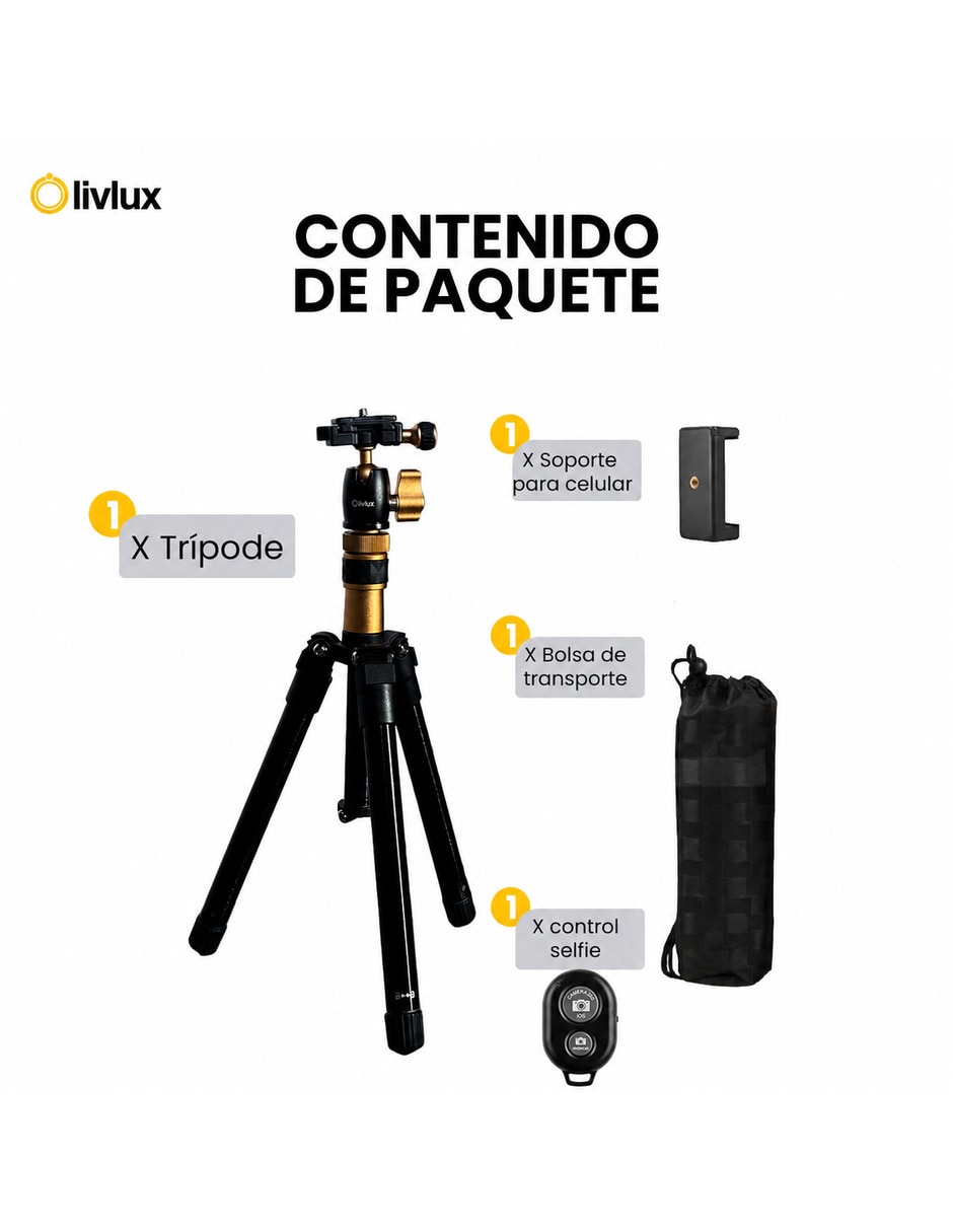 Selfie stick tp 100 con 3