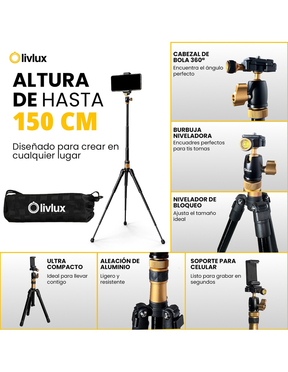 Selfie stick tp 100 con 7