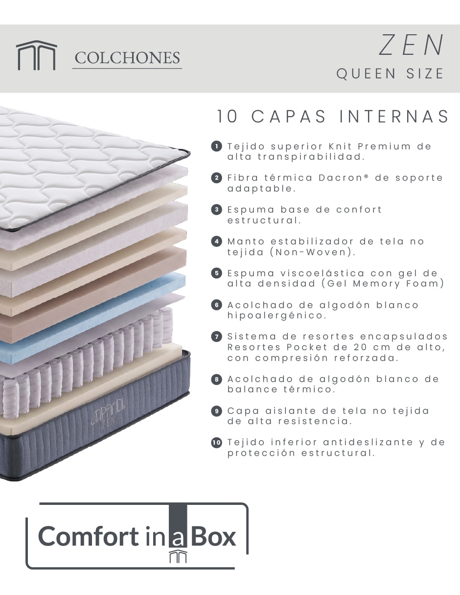 Colchón zen 3