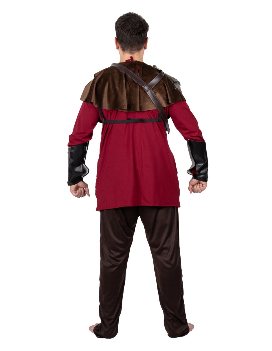 Disfraz disfraz medieval de guerrera medieval vulture para hombre 6