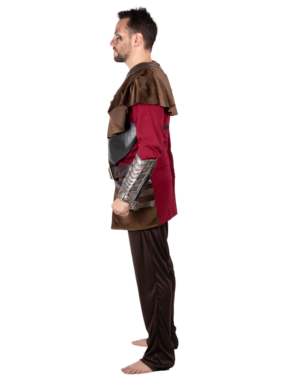 Disfraz disfraz medieval de guerrera medieval vulture para hombre 4