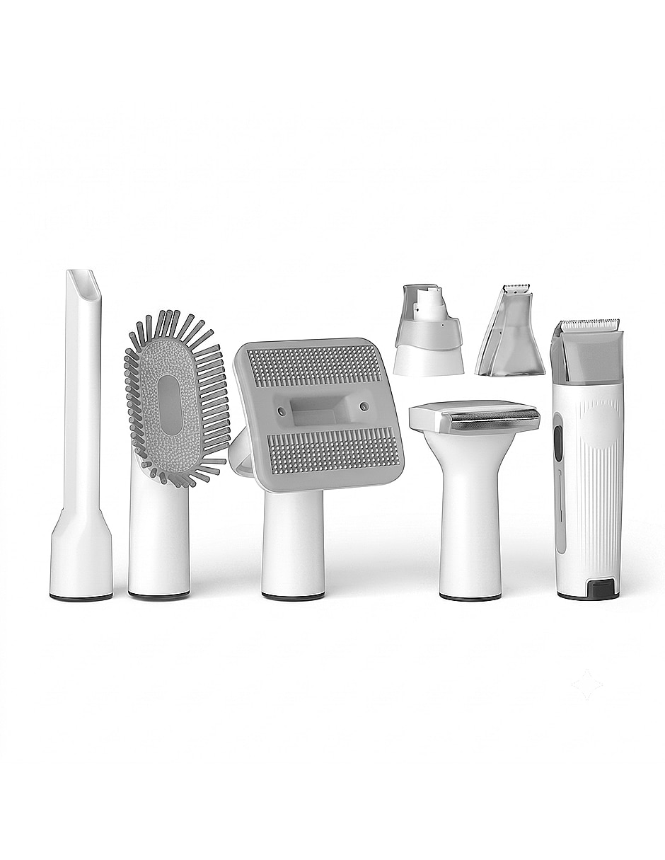 Kit de aseo y aspiradora para mascota de 400 w