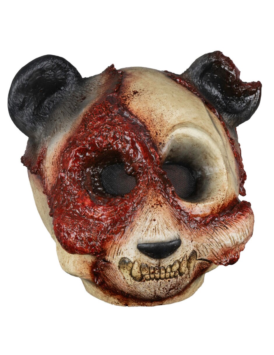 Máscara para disfraz de oso creepy