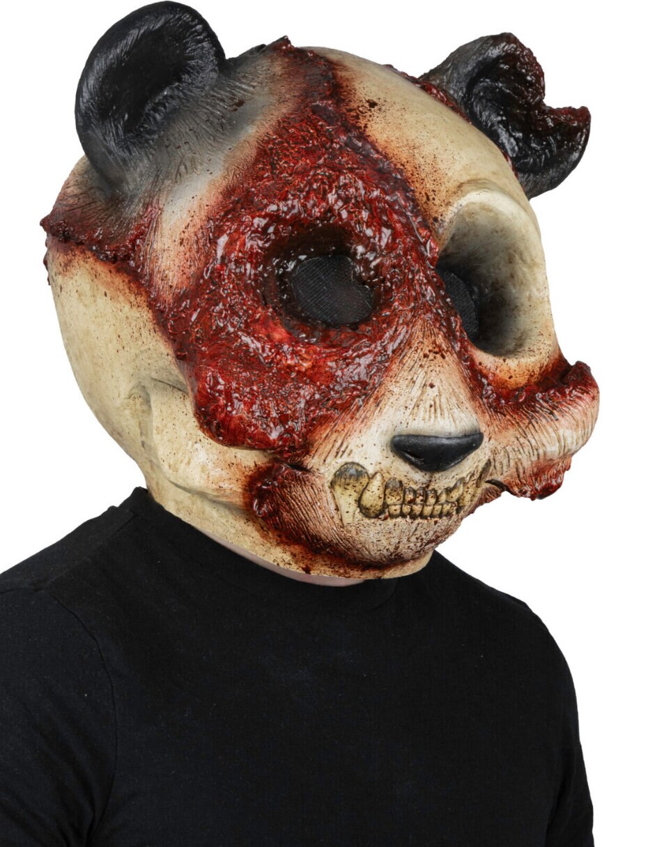 Máscara para disfraz de oso creepy 7