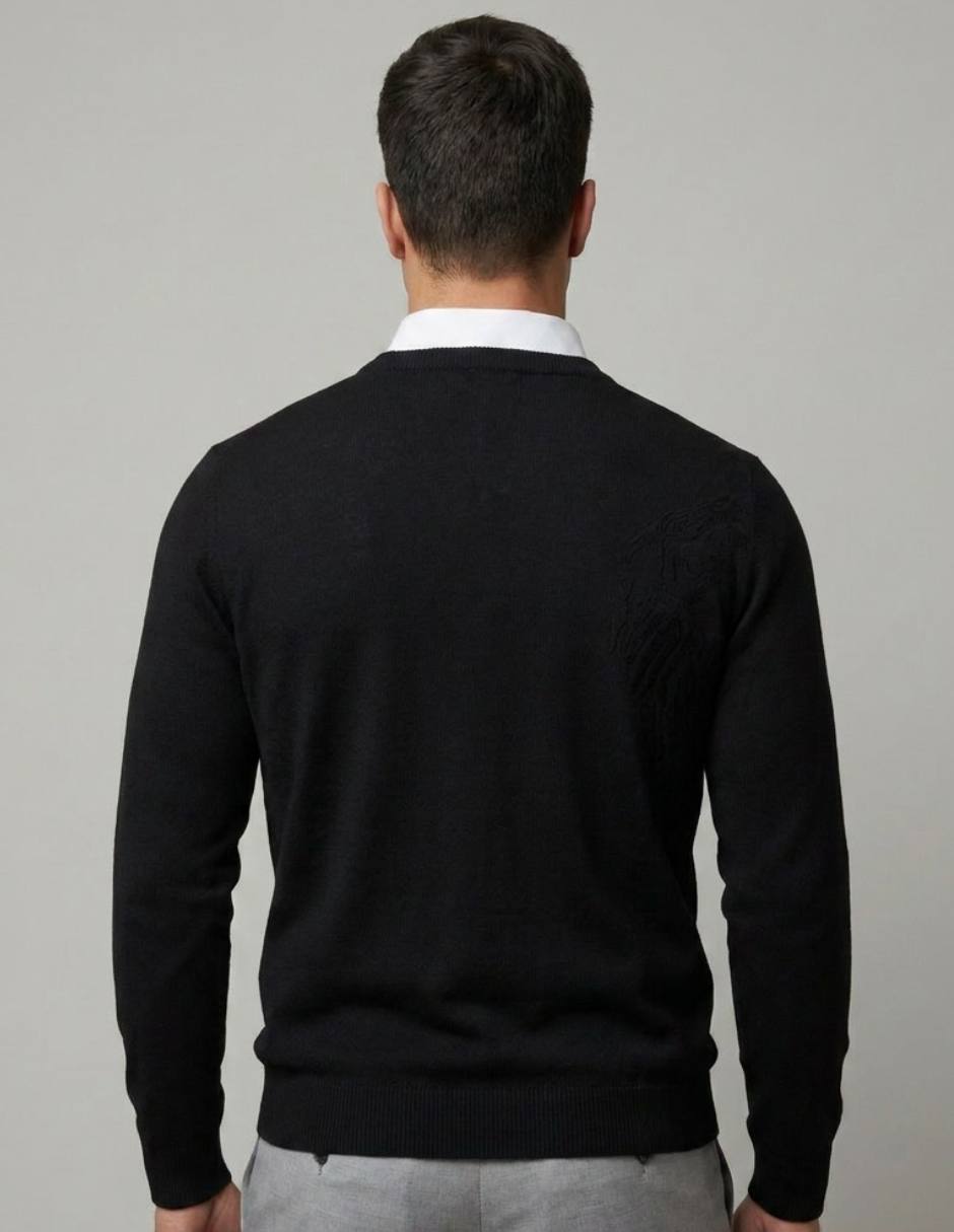 Suéter cuello redondo para hombre 3