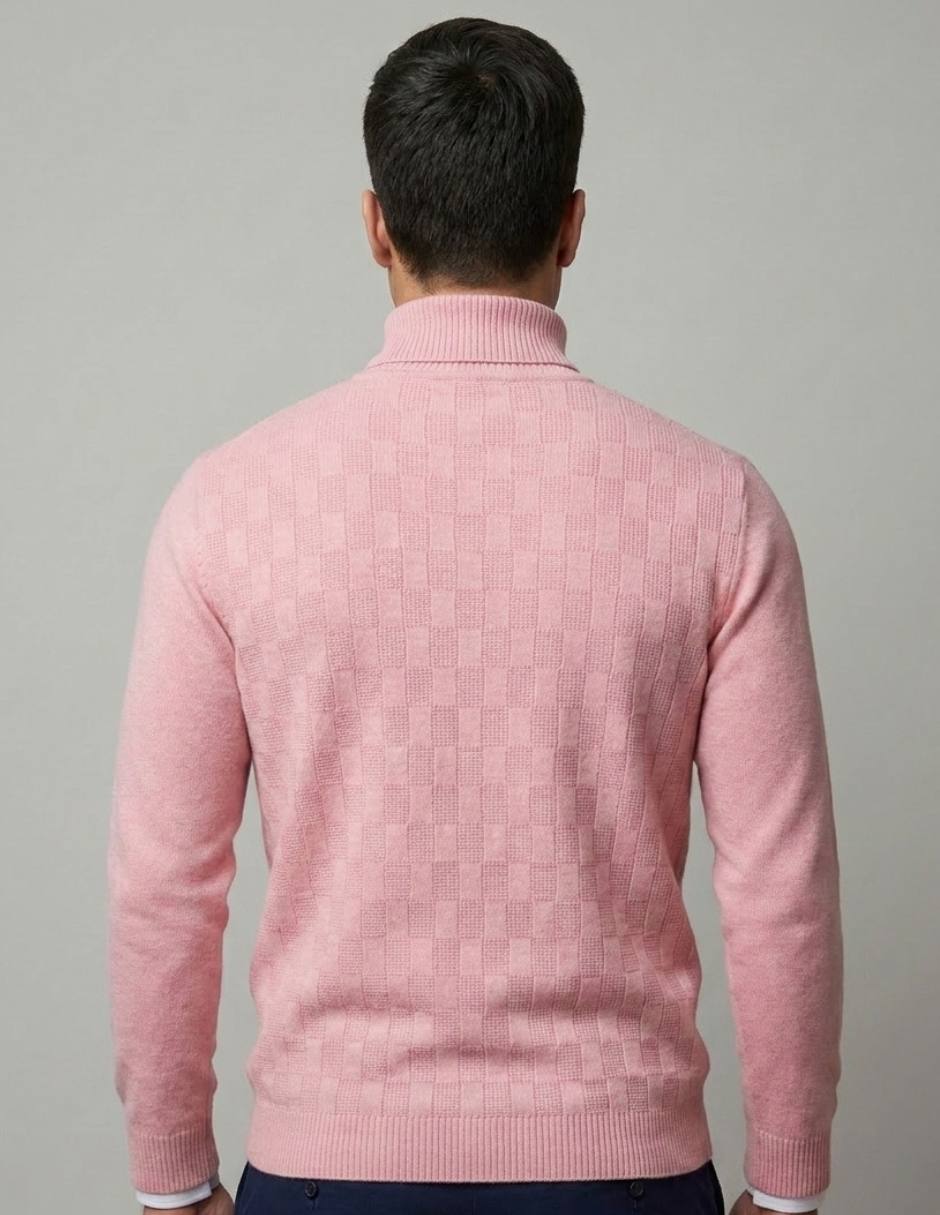 Suéter cuello tortuga para hombre 3