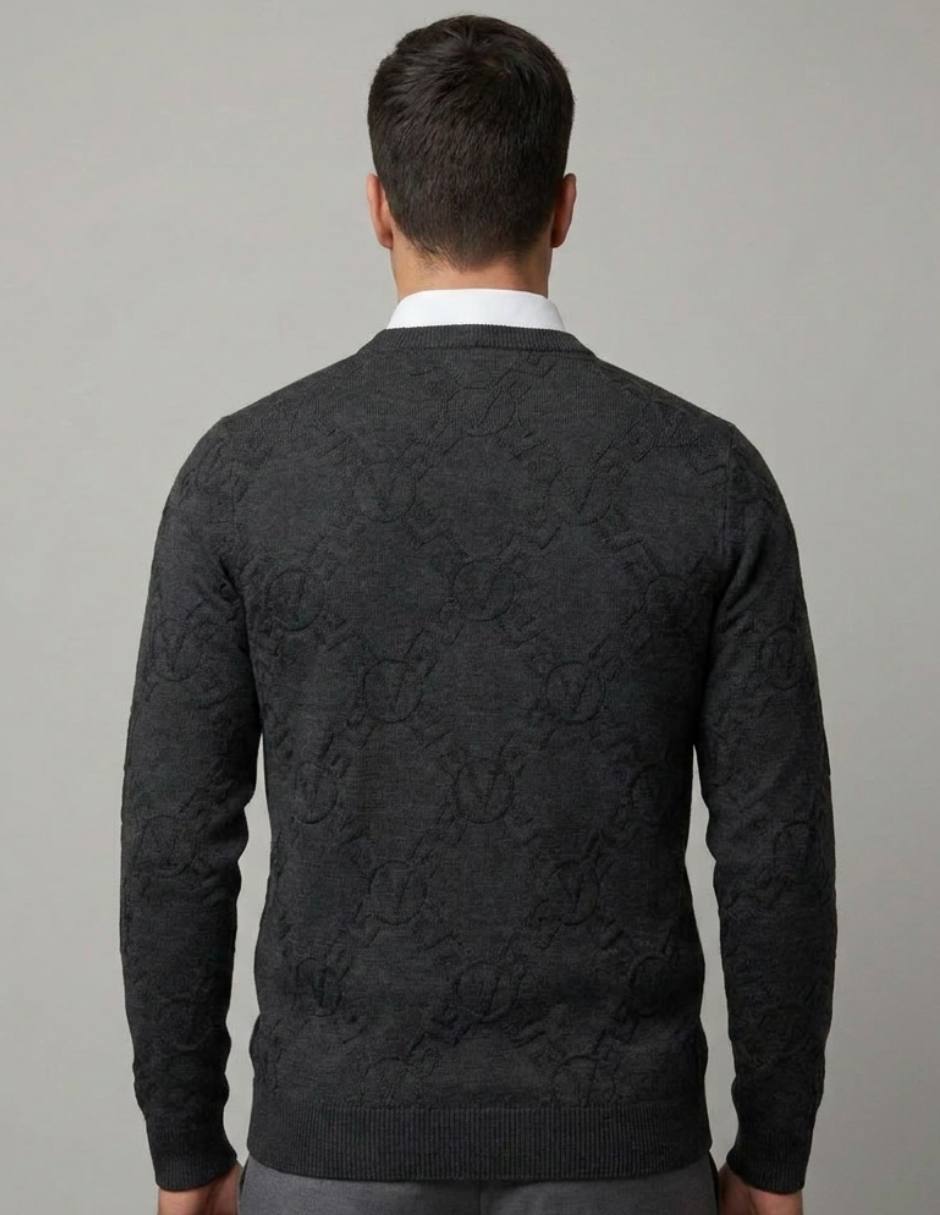 Suéter cuello redondo para hombre 3