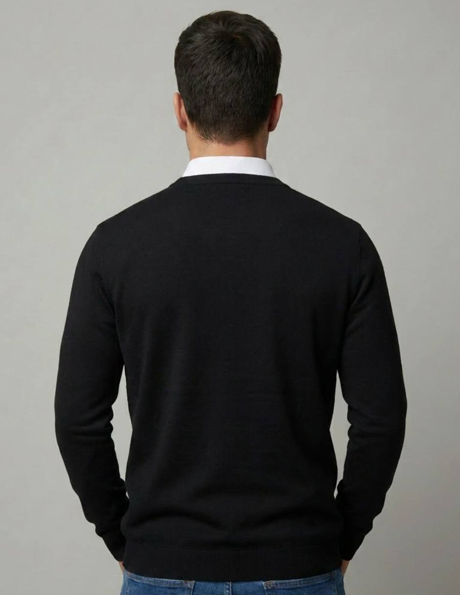 Suéter cuello redondo para hombre 2