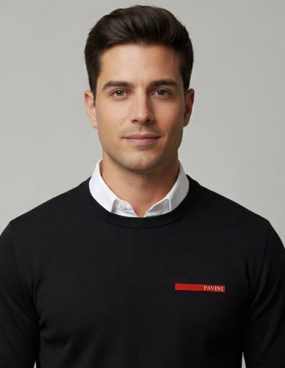 Suéter cuello redondo para hombre 3