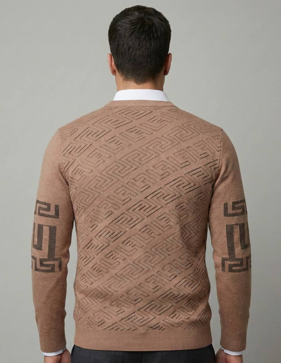 Suéter cuello redondo para hombre 3