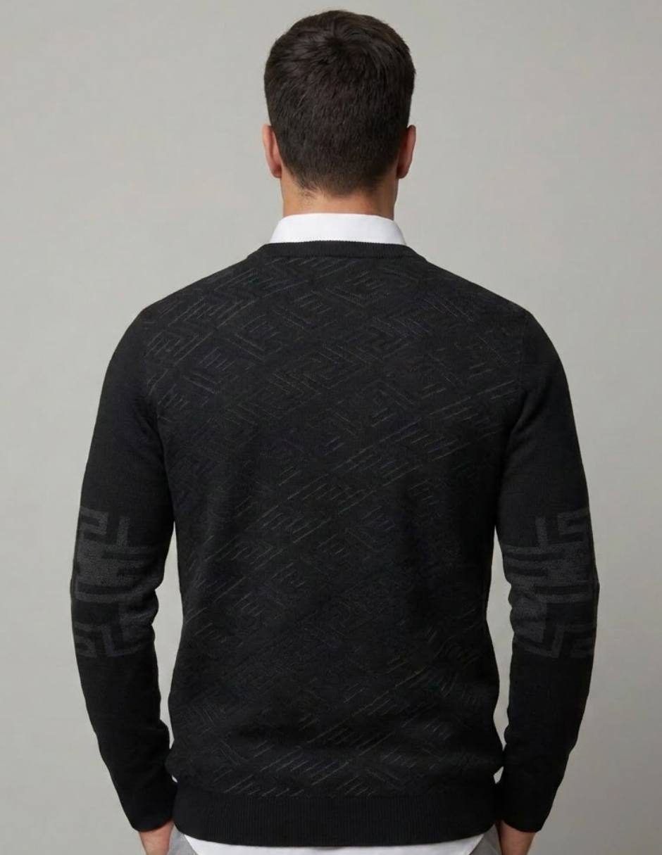 Suéter cuello redondo para hombre 3