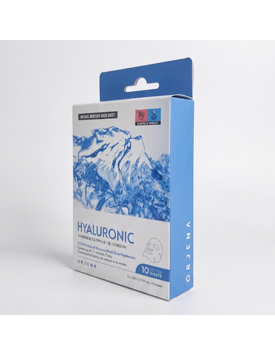 Mascarilla facial Moisture Hyaluronic Mask Sheet para hidratar 7