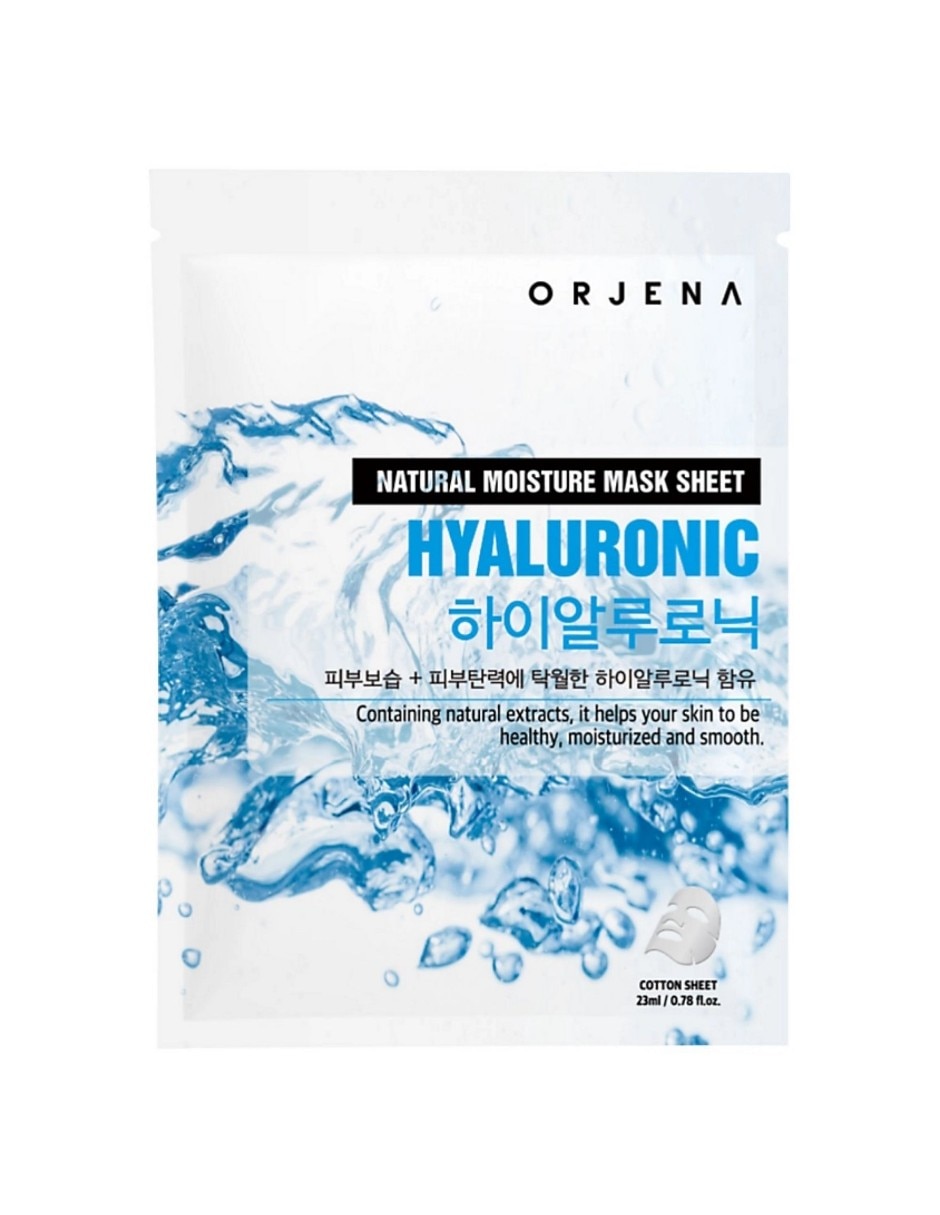 Mascarilla facial Moisture Hyaluronic Mask Sheet para hidratar 5