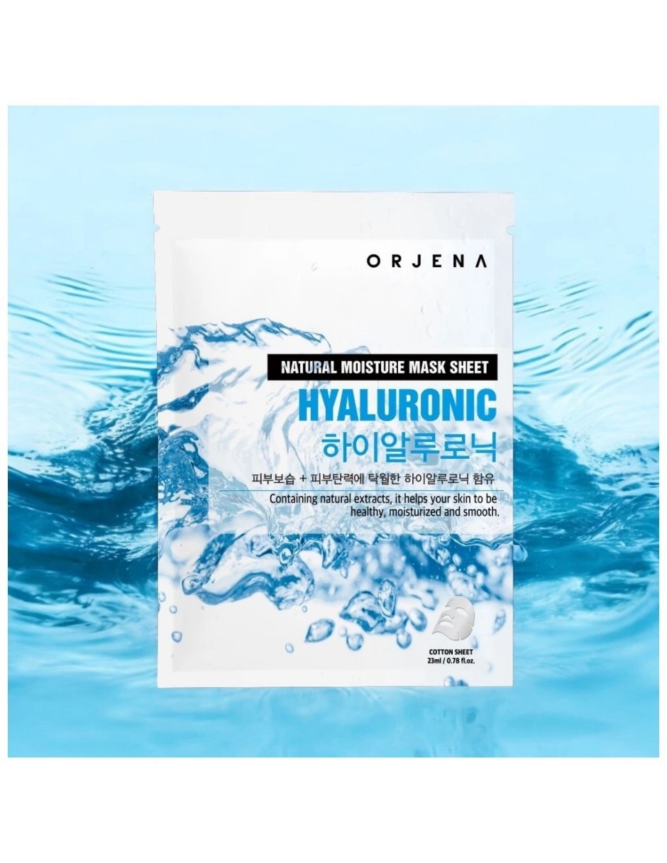 Mascarilla facial Moisture Hyaluronic Mask Sheet para hidratar 6