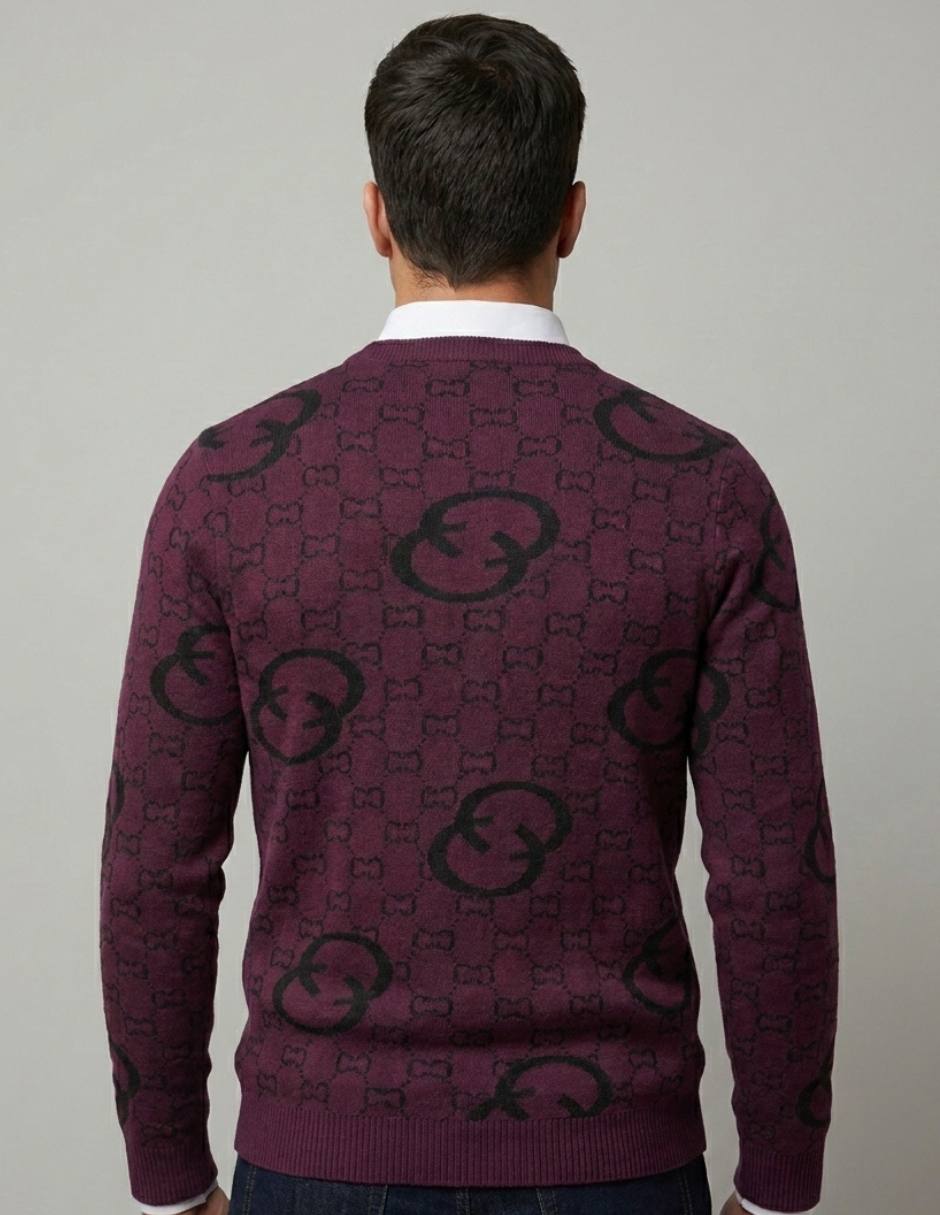 Suéter cuello redondo para hombre 3