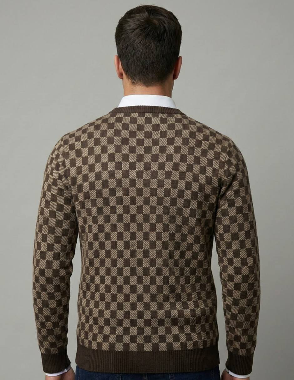 Suéter cuello redondo para hombre 3